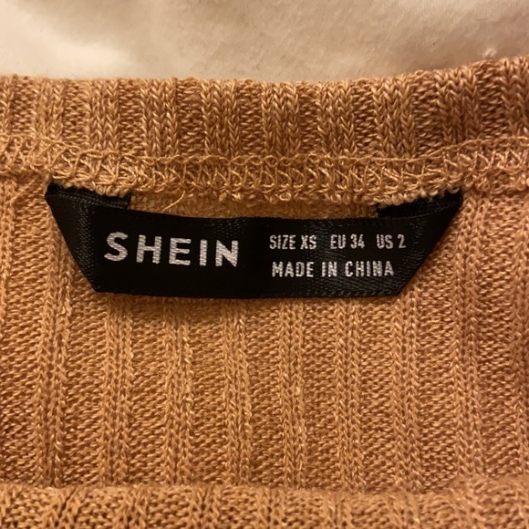 Cropped, spaghetti strapped shirt from SHEIN. - Picture 3 of 3